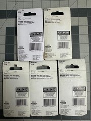 5-pack lot 4/PC NATIONAL HARDWARE N191-007 MENDING BRACE 3″ X 5/8″ Satin BRASS