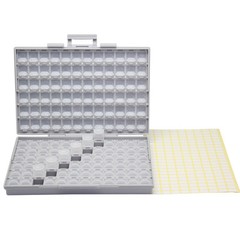 AideTek Box-all Enclosure SMD tiny parts Surface Mount Organizer storage Labels