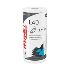 WypAll* L40 Wipers, Small Roll, 10 2/5 x 11, White, 70/Roll, 24 Rolls/Carton