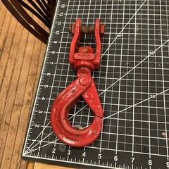 GRADE 100 CROSBY SHUR-LOC S-13326 SWIVEL HOOK 8,000LB TEST 3,200LB WORKING LOAD