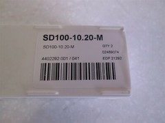 SECO (21292) SD100-10.20-M Replaceable Carbide Drill Tips NEW – Pack of 2
