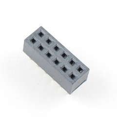 10Pcs 2mm 2.0mm Pitch 2×6 Pin 12 Pin Female Dual Straight Header Strip H=4.3mm