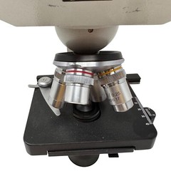 OMAX Binocular Compound Microscope w/ Mechanical Stage 4 Objectives 40x–1000x