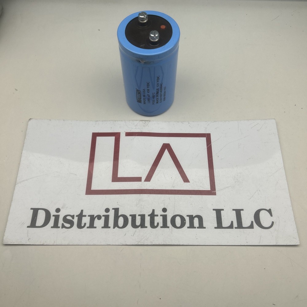Mallory CGS102T450W4C 1000uF 450V Screw Capacitor USED