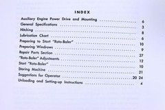 Allis Chalmers Ac Roto Baler Operators And Parts Manual Owners Instructions