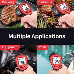 Infrared Thermometer Gun -58°F~1022°F -50°C~550°C IR Laser Thermometer Gun fo…