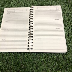 Vintage 1995-97 Michael Stevens 12 Months Spiral Mini Planner 6”x4”clean