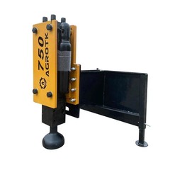 AGT 750 Ft/lb Skid Steer Hydraulic Breaker Post Driver Hammer Attachments