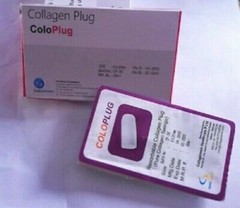 Pack of 10 Cologenesis Colo Plug Sterile Collagen Sponge 8x20mm (Fast Shipping).
