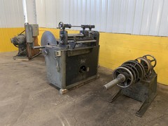 18″ WIDE X 4500 LB X 3″ ARBOR STANAT MODEL #S-180 SLITTING LINE: STOCK #13717