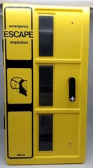 Encon Emergency Respirator Wall Case Full Size ABS Plastic 31″x16″x 11″ 01336001