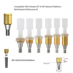 US Osstem Hiossen ET Transfer Analog Healing Abutment Locators fits Mini/Regular