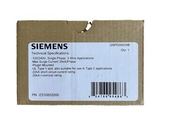 Siemens Boltshield 2-Pole Plug-in Surge Protection Device (QSPD2A035B)
