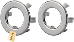 Sink Overflow Ring Brushed Nickel: ARCORA 2 Pack Solid Brass Bathroom Vessel Sin