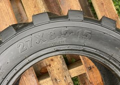 Set of 4-27X8.50-15 Forerunner SKS-5 Skid Steer/Tractor Tires -27-8.50-15