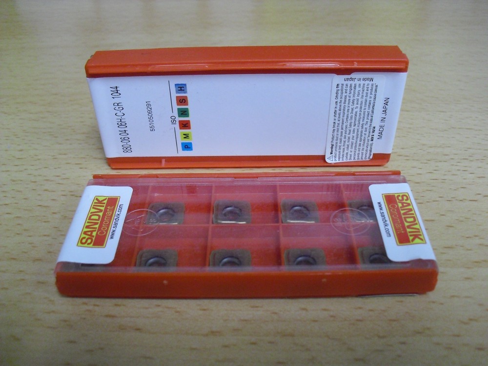 880 060406H C GR 1044 SANDVIK INSERT **10PCS**Authentic