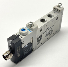 FESTO VUVG-L10-M52-MT-M7-1P3 + VAVE-L1-1VR8-LP 12/24VDC , FESTO 574359 + 8133205