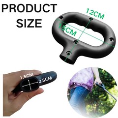 Trolley Handle for Camping Wagon/Beach Shopping Cart Wagon Cart Push Handle R…