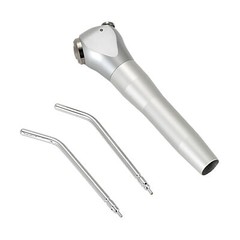 Dental 3 Way Air Water Spray Triple Syringe Handpiece w/ 2 Nozzles Tips Tubes