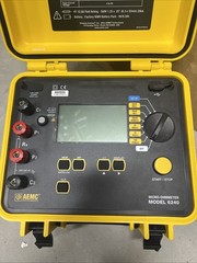 AEMC 6240 Micro-Ohmmeter With Probes And Bag 110-230V 50/60Hz 80VA Max