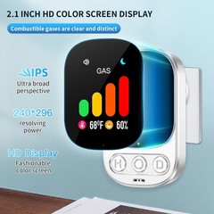 3-in-1 Gas Leak Detector Propane Methane LPG Plug-in Alarm 85dB