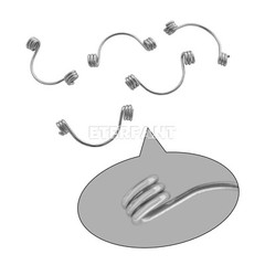10Pc/Pack ETERFANT Dental Ortho Anterior Teeth Torque Springs Small/Medium/Large