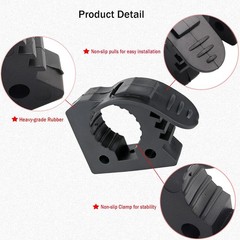 Shovel Holder & Tool Mount, Quick-Release Molle Panel Clamps for Small – 4 Pack