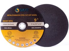 10 Pack 9″ x .075″ x 7/8″ Cut-off Wheels 230MM For General Purpose Metal Cutting