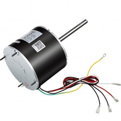 VEVOR Condenser Fan Motor with Capacitor 1/3HP 1075RPM 208-230V CW/CCW Rotation