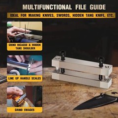 For Knife Making Tool Knife Makers Hardened File Guide with Carbide Surface