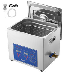 10L Ultrasonic Cleaner 40kHz Digital Stainless Steel Parts Cleaning Machine