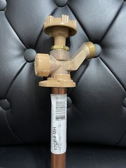 Woodford 1/2 In. SWT x 1/2 In. MIP x 3/4 In. MHT x 8 In. Brass Anti-Siphon Frost