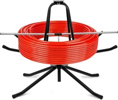 Heavy Duty PEX Piping Uncoiler for 3/8” to 1” Pex Tubing, Multi-Function Folda