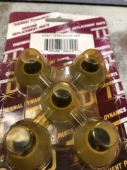 (5) pack Thermal Dynamics 9-5617 PCH52 Ceramic Nozzle OEM Shield Cup PCH-52