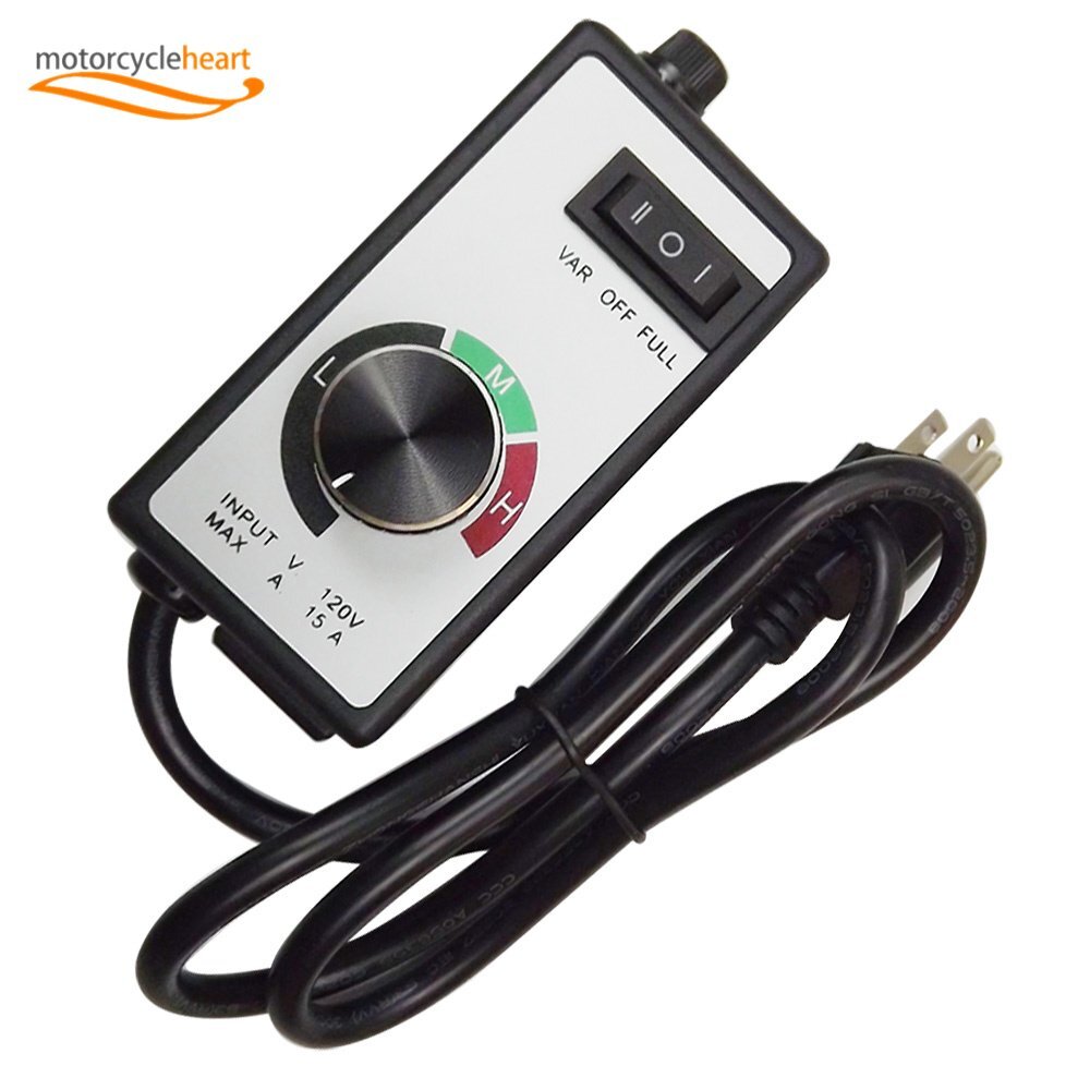New For Router Fan Variable Speed Controller Electric Motor Rheostat AC 120V US
