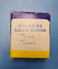 TP8X9-C-24D Guardian Tubular Solenoid 24VDC Continuous Cycle