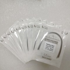 Dental Orthodontic Arch Wire Stainless Steel Nature Form Rectangular Wires 100PC
