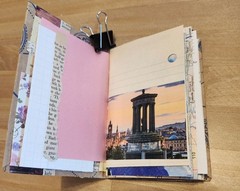 Handmade Junk Journal 56 pages Pocket Notes