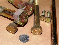 L9 7/8″-14 x 4″ Hex Head Bolts — Special High Strength Alloy Steel