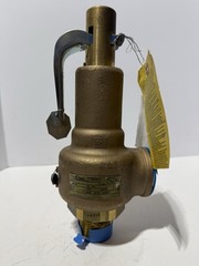 APOLLO Brass 19-MHGK-120 Safety Relief Valve Size 1.5H Set 120PSIG NEW NO BOX