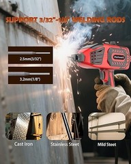 Saker Portable Electric Welding Machine,110V Portable Welder Handheld with IG