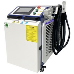 US STOCK 3000W Fiber Laser Cleaning Machine Wood Oil Paint Cleaning Rust Removal