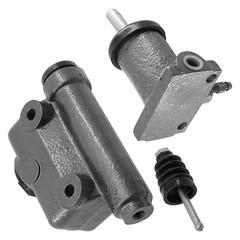 Caltric Brake Master & Slave Cylinder For Case Case-IH 580B 580C 580D Backhoe
