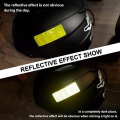 50pcs High Visibility Reflective Tape Waterproof Nighttime Visibility Decals