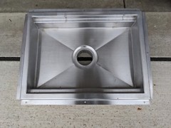 John Boos FTSG-1824 Stainless Steel Commercial Floor Trough/Drain 24″L x 18″W