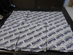 LOT OF 6 KOOLIT 9 1/4″ x 7 3/4″ x 1 1/2″ REFRIGERANT FOAM BRICK