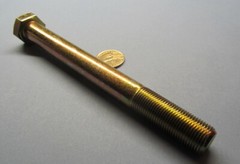 Cap Screw Bolt, PT, GRADE 8 Yellow Zinc Chromate 3/4″-16 x 7.50″ Length, 1 Pcs