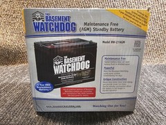 The Basement Watchdog BW-27AGM Maintenance Free AGM Standby Pump Battery