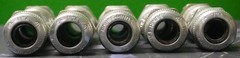 Lot of 10 Crouse-Hinds Cord Grip Cable Gland, 1/2″ NPT Male, *Gland ID Varies*