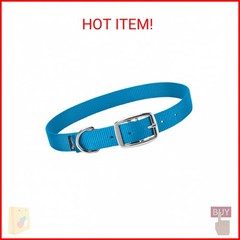 Weaver Leather Livestock Goat Collar, Hurricane Blue, Small
